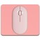 Dapesuom Small Mouse Pad 5 x 6 Inch Thick Rubber PremiumTextured NonSlip Portable Washable Mini Mouse Mat for Women Men Wireless Laptops Keyboard Tray Gaming Computer Office Travel Rose Pink
