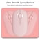 Dapesuom Small Mouse Pad 5 x 6 Inch Thick Rubber PremiumTextured NonSlip Portable Washable Mini Mouse Mat for Women Men Wireless Laptops Keyboard Tray Gaming Computer Office Travel Rose Pink