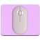 Dapesuom Small Mouse Pad 5 x 6 Inch Thick Rubber PremiumTextured NonSlip Portable Washable Mini Mouse Mat for Women Men Wireless Laptops Keyboard Tray Gaming Work Computer Office Travel Purple
