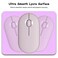 Dapesuom Small Mouse Pad 5 x 6 Inch Thick Rubber PremiumTextured NonSlip Portable Washable Mini Mouse Mat for Women Men Wireless Laptops Keyboard Tray Gaming Work Computer Office Travel Purple