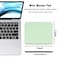 Dapesuom Small Mouse Pad 5 x 6 Inch Thick Rubber PremiumTextured NonSlip Portable Washable Mini Mouse Mat for Women Men Wireless Laptops Keyboard Tray Gaming Work Computer Travel Lake Green
