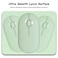 Dapesuom Small Mouse Pad 5 x 6 Inch Thick Rubber PremiumTextured NonSlip Portable Washable Mini Mouse Mat for Women Men Wireless Laptops Keyboard Tray Gaming Work Computer Travel Lake Green