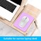 Dapesuom Small Mouse Pad 6 x 8 Inch Thick Rubber PremiumTextured NonSlip Portable Washable Mini Mouse Mat for Women Men Wireless Laptops Keyboard Tray Gaming Work Computer Office Travel Purple