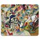 dealzEpic Art Mousepad Natural Rubber Mouse Pad with Famous Abstract Fine Art Painting of Composition VII Composition 7 by Wassily Kandinsky Stitched Edges 95x79 inches