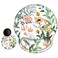 DINKY Ergonomic Mouse Pads Cute Mouse Pad with Wrist Rest Support Gel NonSlip PU Base Mouse Mat with Memory Foam for Home Office and Gaming Easy Typing Pain Relief Beautiful Floral