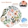 DINKY Ergonomic Mouse Pads Cute Mouse Pad with Wrist Rest Support Gel NonSlip PU Base Mouse Mat with Memory Foam for Home Office and Gaming Easy Typing Pain Relief Beautiful Floral