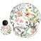 DINKY Ergonomic Mouse Pads Cute Mouse Pad with Wrist Rest Support Gel NonSlip PU Base Mouse Mat with Memory Foam for Home Office and Gaming Easy Typing Pain Relief Beautiful Floral