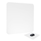 DIYEAH Gaming Mouse Pad Transparent Glass Mousepad NonSlip Clear Desk Mat Pad with Round Edge Desk Protector for Laptop Computer Office 984 X 984 inch