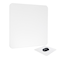 DIYEAH Gaming Mouse Pad Transparent Glass Mousepad NonSlip Clear Desk Mat Pad with Round Edge Desk Protector for Laptop Computer Office 984 X 984 inch