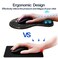 DOOKE Ergonomic Mouse Pad with Wrist Support Cute Mouse Pads with NonSlip Rubber Base for Home Office Working Studying Easy Typing Pain Relief Moon Sun