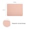 EAGZFFI DoubleSided PU Leather Cork Mouse Pad with Coaster Reversible NonSlip Stitched Edges for Office Home 8x11 InchesPink