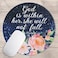 Eleville Mouse Pad Fashion Bible Verses God is Within Her She Will Not Fall Psalm for Office Home Travel emp11