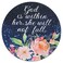 Eleville Mouse Pad Fashion Bible Verses God is Within Her She Will Not Fall Psalm for Office Home Travel emp11
