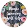 Eleville Mouse Pad Fashion Funny Wording Maybe Swearing Will Help Words of Wisdom Keep Calm for Office Home Travel emp8