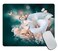 TSSOHU Flower Butterfly Mouse Pad Calla Lily Pink Rose Customized PremiumTextured Mouse MatWashable Mousepads NonSlip Rubber Base Small Mousepad 9579012 inches