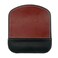 Fosinz Ergonomic Leather Mouse Pad Mat Mousepad with Rest Wrist Support NonSlip Rubber Base Memory Foam Waterproof Surface for Gaming Office SquareBrown