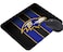 Mialtry Gaming Mouse Pad Sport Football Mousepad with NonSlip Rubber Base for Laptop Computer Desktop Game MatFans Gift Blue Stripe Design