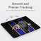 Mialtry Gaming Mouse Pad Sport Football Mousepad with NonSlip Rubber Base for Laptop Computer Desktop Game MatFans Gift Blue Stripe Design