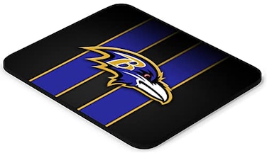 Mialtry Gaming Mouse Pad Sport Football Mousepad with NonSlip Rubber Base for Laptop Computer Desktop Game MatFans Gift Blue Stripe Design