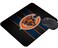 Mialtry Gaming Mouse Pad Sport Football Mousepad with NonSlip Rubber Base for Laptop Computer Desktop Game MatFans Gift Dark Orange Design