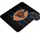 Mialtry Gaming Mouse Pad Sport Football Mousepad with NonSlip Rubber Base for Laptop Computer Desktop Game MatFans Gift Dark Orange Design