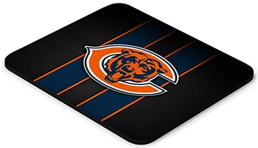 Mialtry Gaming Mouse Pad Sport Football Mousepad with NonSlip Rubber Base for Laptop Computer Desktop Game MatFans Gift Dark Orange Design