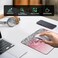 CICPLKSE Glitter Mouse Pad Pink Sparkle Quote Live Love Laugh Customized Rectangle NonSlip Rubber Mouse Pads Gaming Mouse Pad