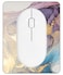GZXHS Small Mouse pad mall only Takes up Mouse Space Mini Travel Carry Washable NonSlip Rubber Base Office Small Space 5x6inches