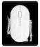 JimysCo GZXHS Small Mouse pad mall only Takes up Space Mini Travel Carry Washable Lycra NonSlip Rubber Base Office 5x6inches