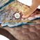 Hokafenle Ergonomic Mouse Pad Wrist Support with Massage Design Wrist Rest Pain Relief Mousepad with Memory FoamNonSlip PU Base Mouse Pads for Wireless Mouse Desk 12x8 inchSunrise Beach