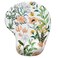 Hsurbtra Ergonomic Mouse Pad with Wrist Rest Support Gel Mouse Pads with NonSlip PU Base Pain Relief Memory Foam Computer Mat Cute Office Supplies Desk Decro Accessories Orange Flowers