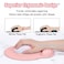 Hsurbtra Ergonomic Mouse Pad with Wrist Rest Support Gel Mouse Pads with NonSlip PU Base Pain Relief Memory Foam Computer Mat Cute Office Supplies Desk Decro Accessories Pink