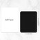 Hsxnam Leather Mouse Pad Office Mouse Mat NonSlip Rubber Base Stitched Edge Washable Waterproof Rectangular Mousepad for Office Gaming PC Laptop 98 x 79 Black