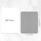 Hsxnam Leather Mouse Pad Office Mouse Mat NonSlip Rubber Base Stitched Edge Washable Waterproof Rectangular Mousepad for Office Gaming PC Laptop 98 x 79 Gray