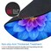IMAYONDIA Mouse Pad Blue Watercolor Lotus Flower Round Mouse Pad NonSlip Rubber Base Mousepad for Laptop Computer Personalized Small Mousepad with Designs for Women 79 x 79 Inch