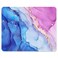 ITNRSIIET Mouse Pad with Stitched Edge Premium Textured Smooth Precise Operation Waterproof Washable NonSlip Rubber Base Desktop Protection Mat 10283012 inches Blue Purple Marble Art