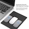 JEDIA Mouse Pad Black Hard Metal Aluminum Mouse Pad Premium DualSide Waterproof Fast and Accurate Control Mousepad for Office Home and Gaming Small Size 97