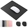 JEDIA Mouse Pad Black Hard Metal Aluminum Mouse Pad Premium DualSide Waterproof Fast and Accurate Control Mousepad for Office Home and Gaming Small Size 97