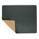 KINOPREV Leather Mouse Pad Wood Mouse Pads with Stitched EdgePU NonSlip Mouse MatDouble Side MousepadWaterproof Gaming Mouse Pad for DeskLaptopOffice Home102 x 831 PackBlackish Green