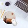 Knibeo Desert Boho Mouse Pad 79 X 79 Inch Waterproof Rubber Aesthetic Mouse Pad Minimalist Desk Accessory Boho Office Supply