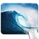 knseva Cool Ocean Wave Mouse Pad Surfing Themed Coastal Motion Adventure Mouse Pads for Computers