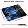 knseva Cool Wolves Howling at The Moon Rectangle Mouse Pad Grey Wolf Bright Moonlight Great Mountain Mouse Pads Custom Design
