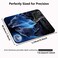 knseva Cool Wolves Howling at The Moon Rectangle Mouse Pad Grey Wolf Bright Moonlight Great Mountain Mouse Pads Custom Design