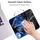 knseva Cool Wolves Howling at The Moon Rectangle Mouse Pad Grey Wolf Bright Moonlight Great Mountain Mouse Pads Custom Design