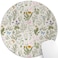 knseva Floral Round Mouse Pad Vintage Garden Plants Herbs Flowers Botanical Classic Design Circular Mouse Pads