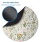 knseva Floral Round Mouse Pad Vintage Garden Plants Herbs Flowers Botanical Classic Design Circular Mouse Pads