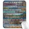 knseva Inspirational Quotes Vintage Rustic Barn Wood Art Mouse Pad Today is a New Day Motivational Quote Mouse Pads