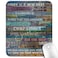 knseva Inspirational Quotes Vintage Rustic Barn Wood Art Mouse Pad Today is a New Day Motivational Quote Mouse Pads