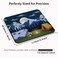 knseva RV Mouse Pad Outdoors Activity Themed Camping Area Image in The Woods with a Cozy Tent and Campfire Mouse Pads