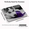 knseva Siberian Husky Pup Playing with Purple Blue Ball Mouse Pad Cute Large Mouse Pads Custom